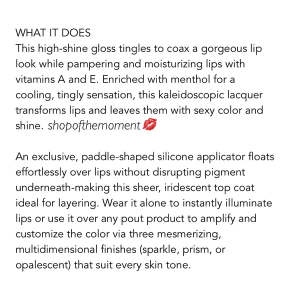 new Buxom ❦ Holographic Lip Plump Gloss ❦ Ariana ❦ - Picture 6 of 11